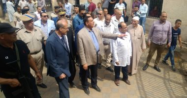 محافظ البحيرة يتفقد مستشفى إيتاى البارود للوقوف على جاهزيتها