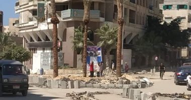صور .. شن حملة لتجميل ميادين العريش فى شمال سيناء 