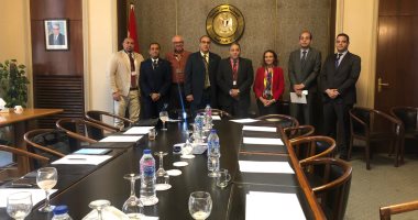 وفد من رجال أعمال الإسكندرية يلتقى مساعد وزير الخارجية للعلاقات الاقتصادية