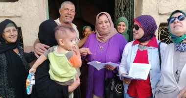 "القومى للمرأة" بالإسكندرية يشن حملات توعية ضد نشر الشائعات بـ25 قرية.. صور