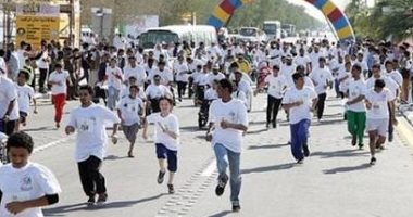 أهالى حدائق أكتوبر ينظمون ماراثون رياضى بالتزامن مع احتفالات نصر أكتوبر