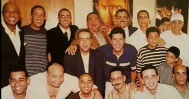 صورة نادرة.. السقا وكريم  وهانى رمزى و أشرف عبد الباقى أيام الشقاوة 