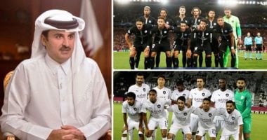 "تميم النحس".. خسارة "السد القطرى" أمام "الهلال" بأربعة أهداف آخر مصائبه.. "باريس سان جيرمان" أحد ضحاياه بعد حضوره إحدى المباريات.. و"روسيا" تصاب بسهام شرارته بعد زيارة نتج عنها 64 قتيلا فى حادث فور وصوله