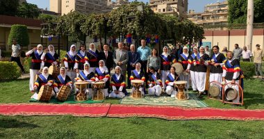 ختام ورشة الموسيقى الكورية التقليدية بمكتبة مصر العامة