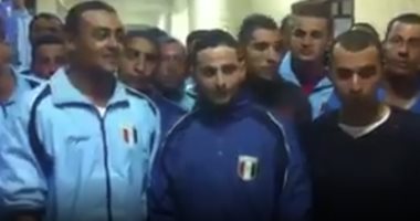 شاهد.. رجال القوات المسلحة يرددون أغنية: «أملى يا بلدى أموت شهيد»