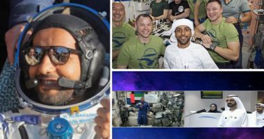 بعد نجاح المهمة..عودة أول رائد فضاء إماراتى من رحلته..8 أيام فى محطة الفضاء الدولية..هزاع المنصورى يصور مكة ويوثق مهمته مع مركز زايد..ومحمد بن راشد يعد بإرسال طوابير من رواد الإمارات للفضاء وللمريخ