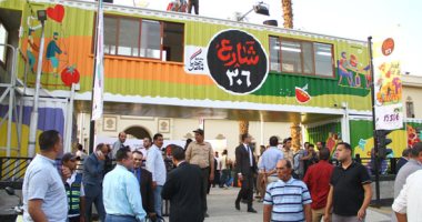 وزيرا التنمية المحلية والإنتاج الحربى ومحافظ الجيزة يفتتحون شارع 306 بالدقي