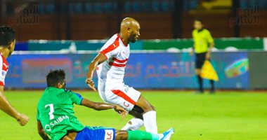 هدف عنترى من زيزو ينقذ الزمالك أمام مصر المقاصة