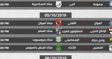 تعرف على مباريات الجولة الثالثة من الإيجبشن ليج