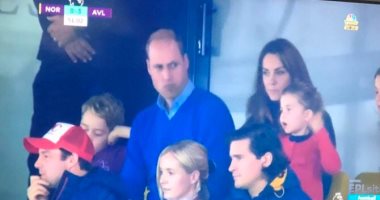 الأمير ويليام يؤازر استون فيلا ضد نورويتش سيتي فى الدوري الانجليزي