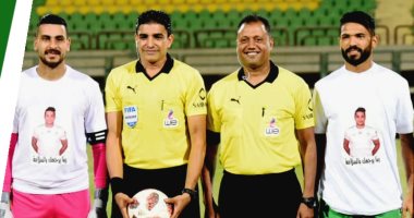 لاعبو المصرى والاتحاد لإسلام صلاح : ربنا يرجعك بالسلامة