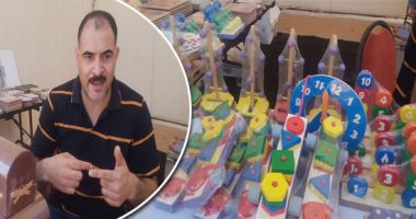 قصة نجاح أحمد شعبان فى بيع المشغولات الخشبية بدعم جهاز تنمية المشروعات.. ابن الشرقية يبدع فى تصنيع لوحات الآيات القرآنية.. ويؤكد: قرض الجهاز دعم رحلتى نحو النجاح وتحقيق حلمى.. وابتكرت لوحات لتعليم القراءة.. صور