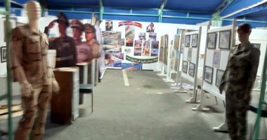 صور.. جامعة بنها تشارك فى معرض ذاكرة أكتوبر 2019