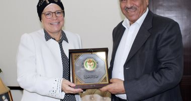  وزير الداخلية الأردنى يلتقى السفيرة الهولندية فى عمان 