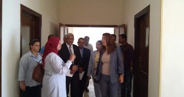 وزيرة التضامن تجرى جولة مفاجئة لتتفقد مبنى التدريب الإدارى للموظفين بالغردقة