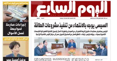 السيسى يوجه بالانتهاء من تنفيذ مشروعات الطاقة.. غدا بـ"اليوم السابع"