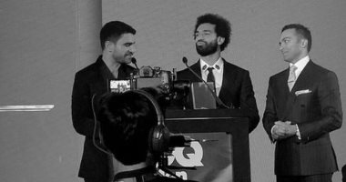 تكريم يجمع محمد صلاح ويسرا ومينا مسعود فى أبو ظبى..فيديو