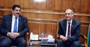 محافظ القليوبية يستقبل مدير المتابعة الميدانية بمنظومة الشكاوى الحكومية بمجلس الوزراء