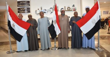 صور.. أبطال نصر أكتوبر يزورون مستشفى أورام الأقصر لدعم محاربى السرطان بالصعيد