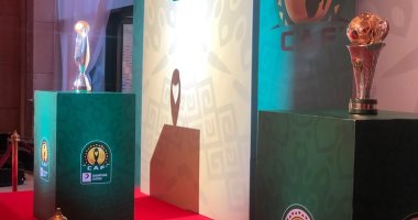 صور.. دوري أبطال أفريقيا والكونفدرالية يزينان قاعة القرعة