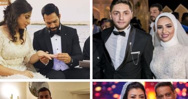 قصة صور .. أحدث عرسان الكرة المصرية