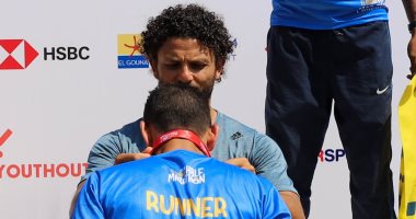 حسام غالى يكرم المشاركين فى نصف ماراثون الجونة بحضور جدو وعمرو بركات