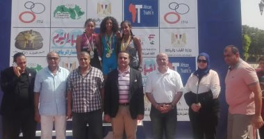 هايدى تيمور تفوز بالمركز الأول فى بطولة كأس أفريقيا للترايثلون بالأقصر