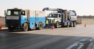 صور.. محافظة القاهرة تجرى تجارب ميدانية لاستقبال موسم الإمطار