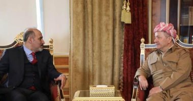 "الجربا والبارزانى" يبحثان التصعيد الأخير فى شمال شرق سوريا 