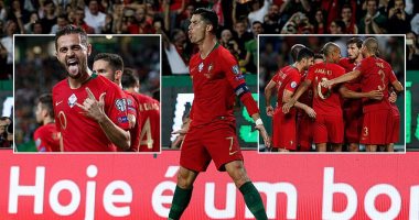كريستيانو رونالدو يطرق أبواب المجد.. خطوة واحدة تفصل نجم البرتغال عن رقم أسطورى.. "الدون" يصل للهدف 699 فى مسيرته ضد لوكسمبورج بتصفيات اليورو ويهدد عرش على دائى.. التشيك تؤجل تأهل إنجلترا.. وكين يعادل لامبارد