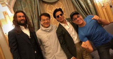 شاروخان وجاكي شان وفان دام وجايسون موموا فى منتدى الترفيه بالسعودية    