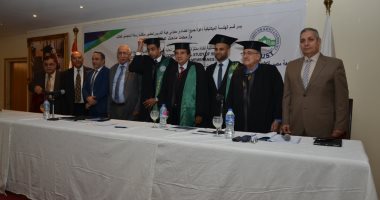 صور.. أول "ماجستير" ببرنامج الدراسات العليا فى "الهندسة الميكانيكية" بجامعة مصر للعلوم والتكنولوجيا