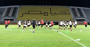 المنتخب يختتم تدريباته استعدادا لمواجهة بتسوانا وديا.. صور
