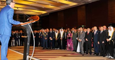  وزير التغير المناخى الإماراتى يحضر حفل السفارة الإسبانية بمناسبة اليوم الوطنى 