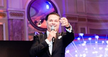 صور.. راغب علامة يتألق فى حفل غنائى بأحد فنادق القاهرة