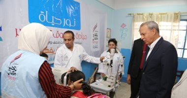محافظ قنا يتابع المرحلة الثانية من مبادرة "نور حياة"