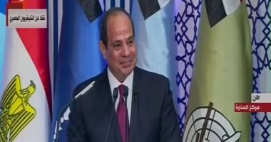 السيسى للمصريين: التحدى الحقيقى هو تماسك الشعب وعدم الخروج على الدولة