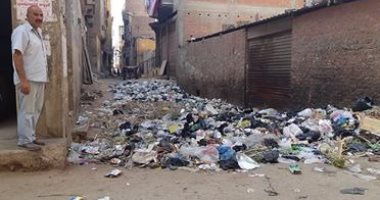 شكوى من استمرار تراكم القمامة فى أرض علوان بمركز بلبيس بالشرقية
