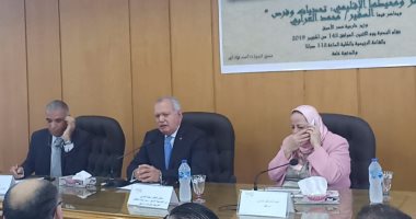 صور.. محمد العرابى: حل أزمة سد النهضة سيكون دبلوماسيا ولا داعى للانزعاج