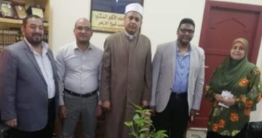 منطقة الأقصر الأزهرية: تبادل القوافل لأساتذة جامعة الأزهر بمستشفى الأقصر