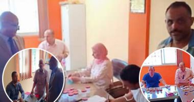 صور.. "امسك مدمن".. حملات للكشف عن الموظفين المتعاطين للمخدرات فى المحافظات.. فحص 134موظفا بالأقصر وإيجابية 7 حالات.. وإيقاف 15موظفا بـ"تضامن الغربية" وإحالتهم للنيابة.. ومحافظ قنا: لن نتهاون مع من يثبت تعاطيه