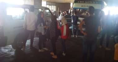 معاناة يومية من أهالى شبين القناطر لعدم وجود سيارات على خط بنها