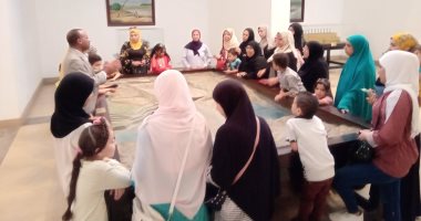 الجمعية المصرية لاتحاد الكشافة والمرشدات تزور المركز الثقافى علوم المياه