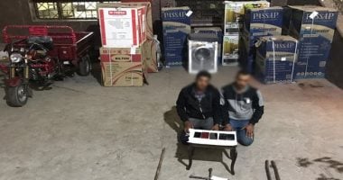 ضبط لصوص يسرقون المحال التجارية فى الدقهلية