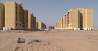 صور.. الانتهاء من إنشاء 25 عمارة سكنية بالإسكان الاجتماعى بالشلاتين