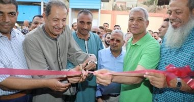 صور .. محافـظ المنوفية يفتتح محطة رفع العراقية الفرعية بتكلفة 33 مليون جنيه