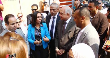 محافظ الجيزة يفتتح سوق زنين الحضارى ببولاق الدكرور
