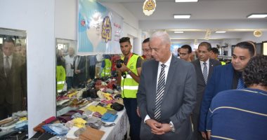 صور.. جامعة الإسكندرية تستضيف معرض "دكان الفرحة" ضمن مبادرة صندوق تحيا مصر