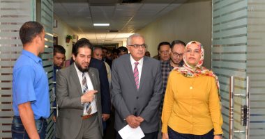صور.. رئيس جامعة المنصورة يتفقد أعمال تطوير الوحدات والأقسام بمستشفى الأطفال