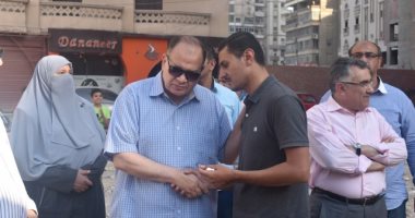 محافظ الفيوم يتفقد مستشفى المدينة المنورة بأرض مصطفى حسن